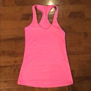 Lululemon racerback tank pink s